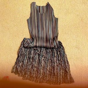 Pleats Please designer Pleated dress size 3
